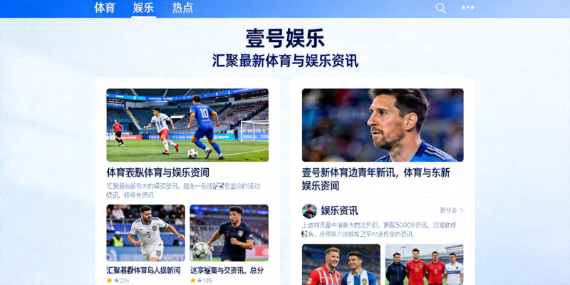 壹号娱乐门户首页展示 - 汇聚最新体育与娱乐资讯